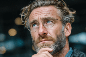 Paul P coaching student looking pensive